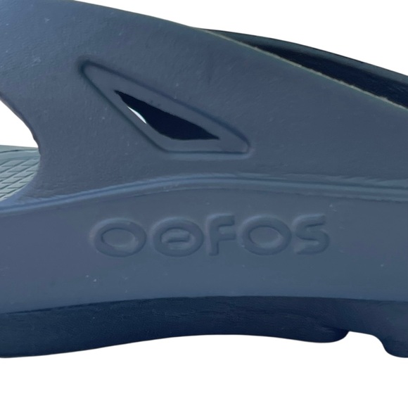 OOFOS Women's OOriginal Sandal Flip Flop Black Sz. W12/M10 - Picture 12 of 13